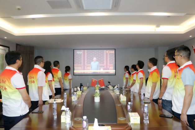 東莞建工集團黨支部召開黨史學習教育專題組織生活會(圖4)