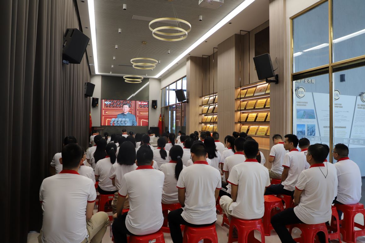 銘記歷史 捍衛(wèi)和平丨集團組織全體員工觀看紀念中國人民抗日戰(zhàn)爭暨世界反法西斯戰(zhàn)爭勝利80周年大會(圖3)