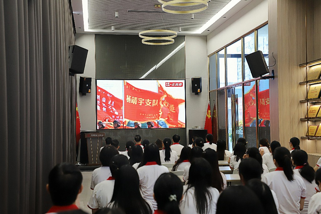 銘記歷史 捍衛(wèi)和平丨集團組織全體員工觀看紀念中國人民抗日戰(zhàn)爭暨世界反法西斯戰(zhàn)爭勝利80周年大會(圖7)